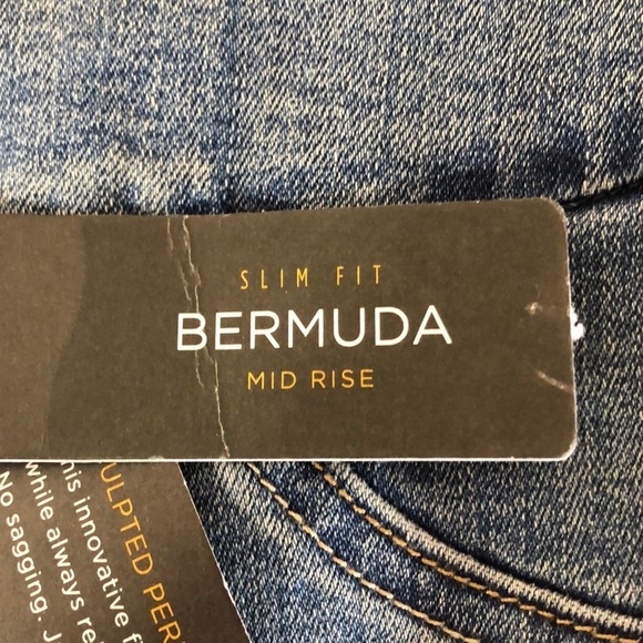 Lee Slim Fit Bermuda Mid Rise NWT 10 - Picture 3 of 8